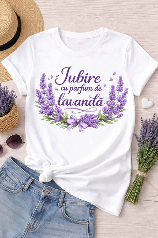 TRICOU Iubire cu lavanda